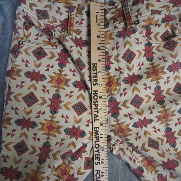 Free People We The Free 29 Aztec Skinny Jeans Women's Size 26 Southwest - Picture 5 of 14